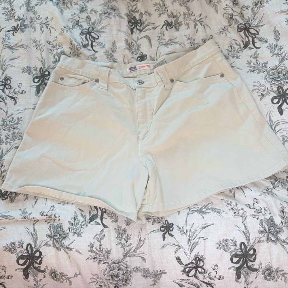 Faded Glory Women's Khaki Shorts Large Size 12